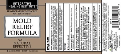 1oz Bottle Label (Mold Relief Formula 1oz Bottle Label)